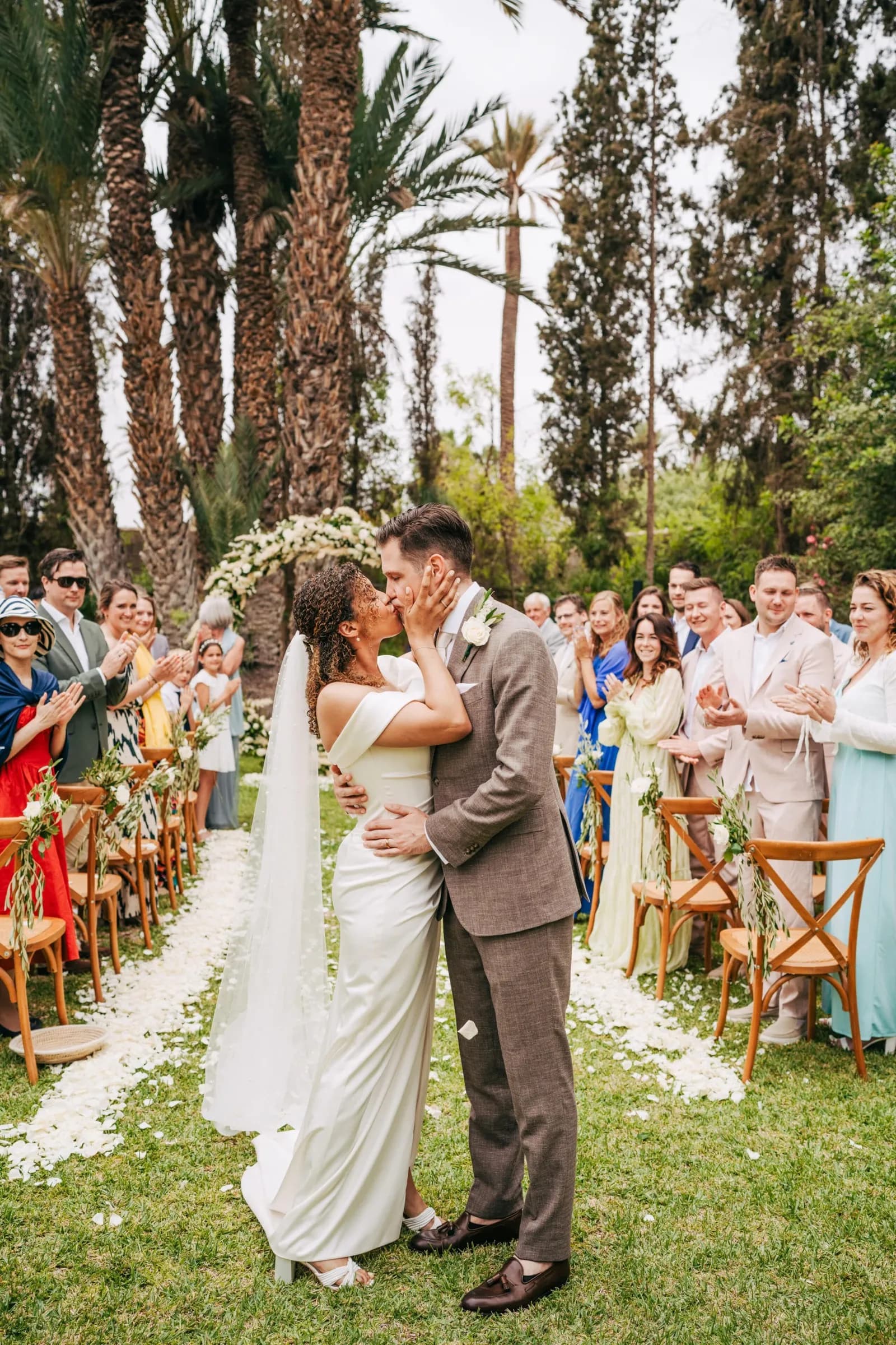 Bride portrait at A & S destination wedding, Marrakech 2024