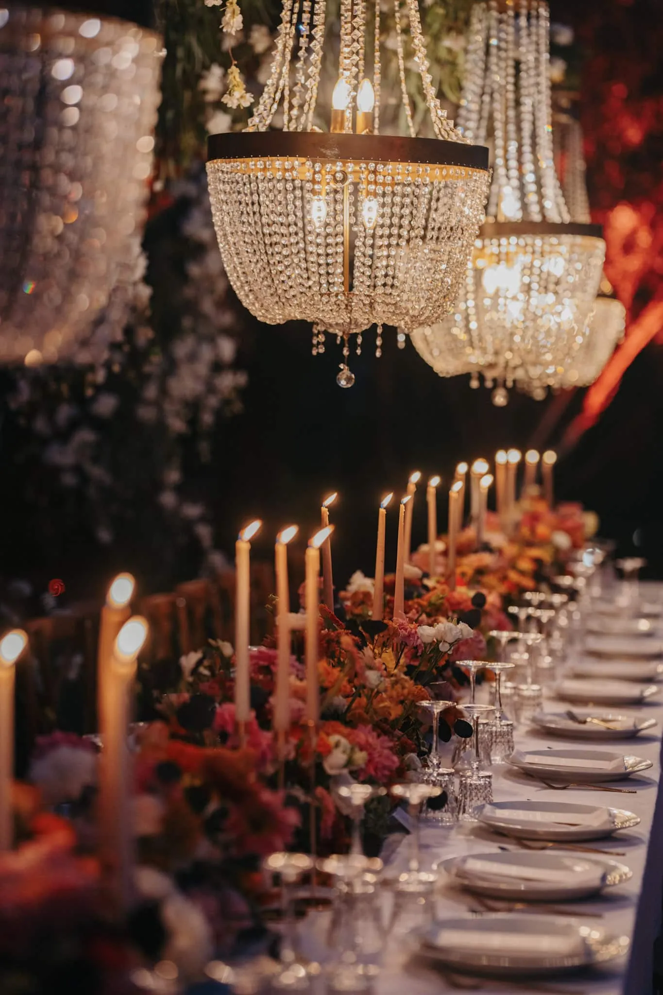 M & C bridal portrait at luxury Marrakech wedding venue