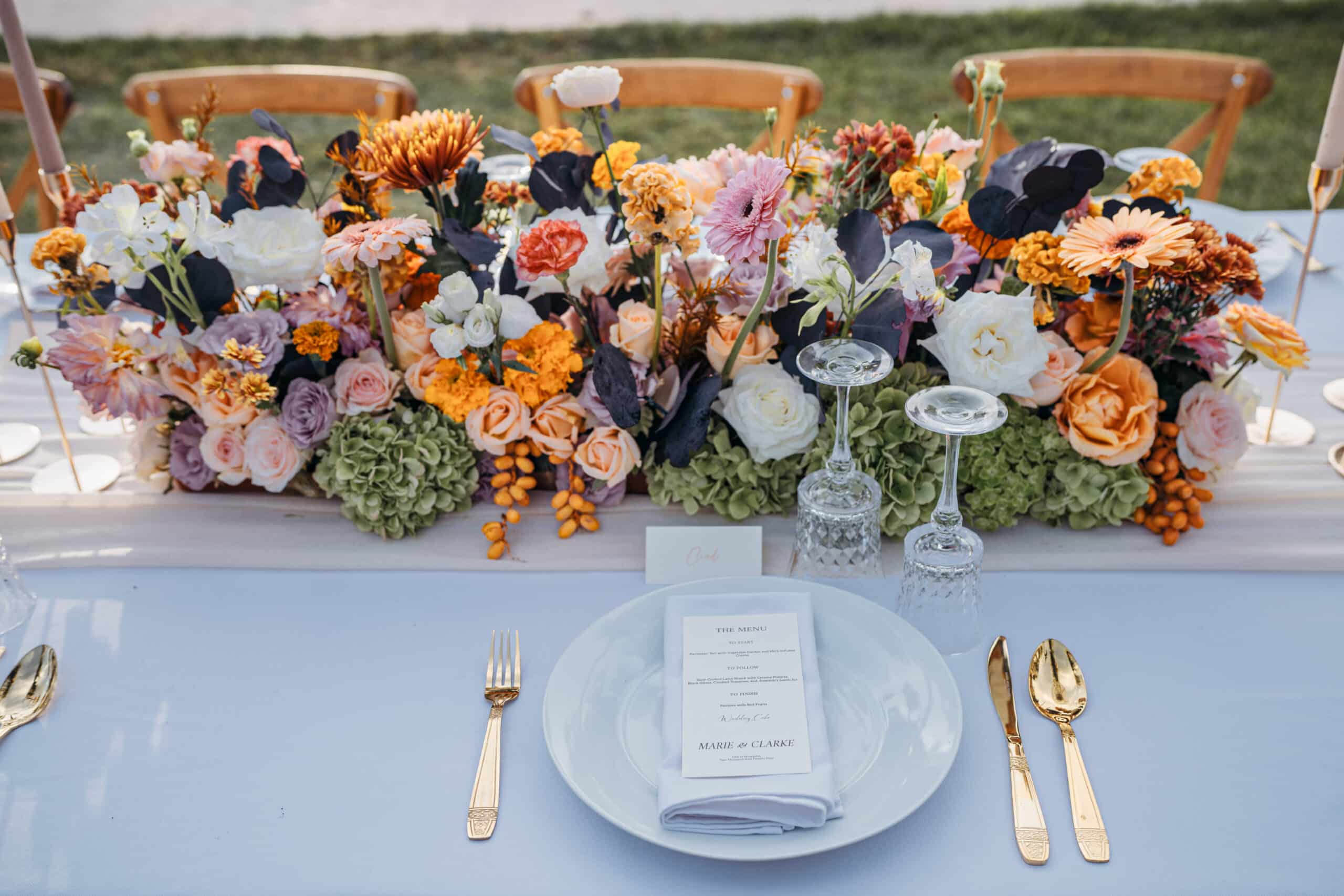 Evening celebration at M & C Marrakech destination wedding, 2025