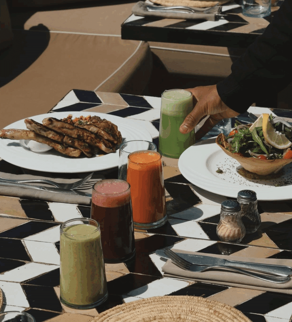 Nomad Marrakech Catering example 